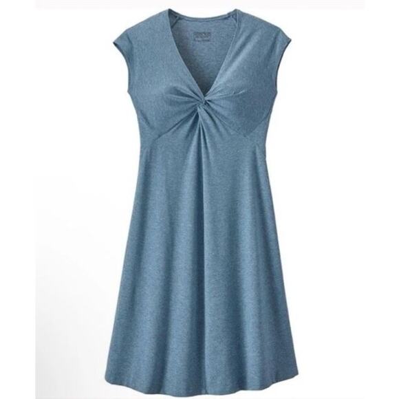 Patagonia Dresses & Skirts - Patagonia Worn Wear Women's W's Seabrook Bandha Dress Blue Heathered Size XL